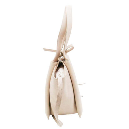 Celine Phoebe Philo Era Trifold Small Tote Handbag Purse Beige — view 4
