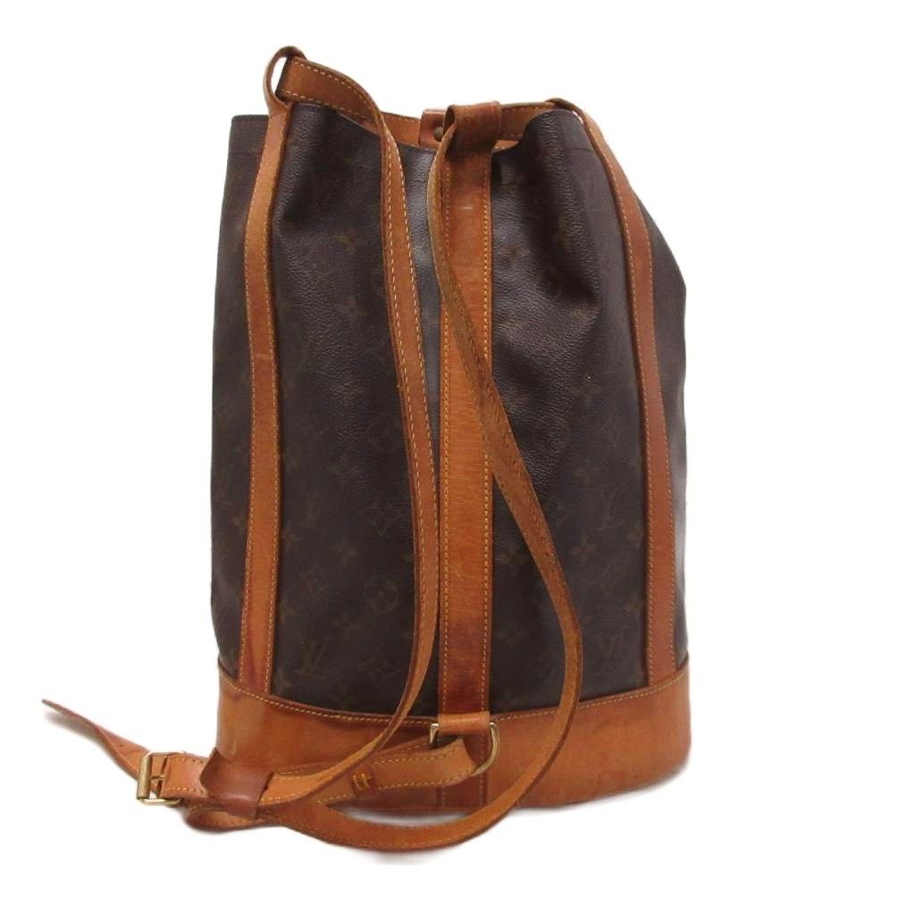 Louis Vuitton Monogram Randonnee PM Drawstring Bag — view 3