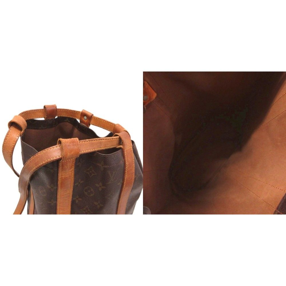 Louis Vuitton Monogram Randonnee PM Drawstring Bag — view 7