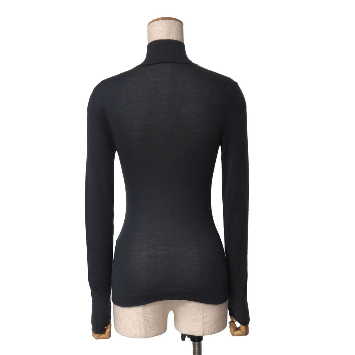 Hermes Knit Total Cashmere Turtle Neck Fitted Sweater RB 34 — view 2