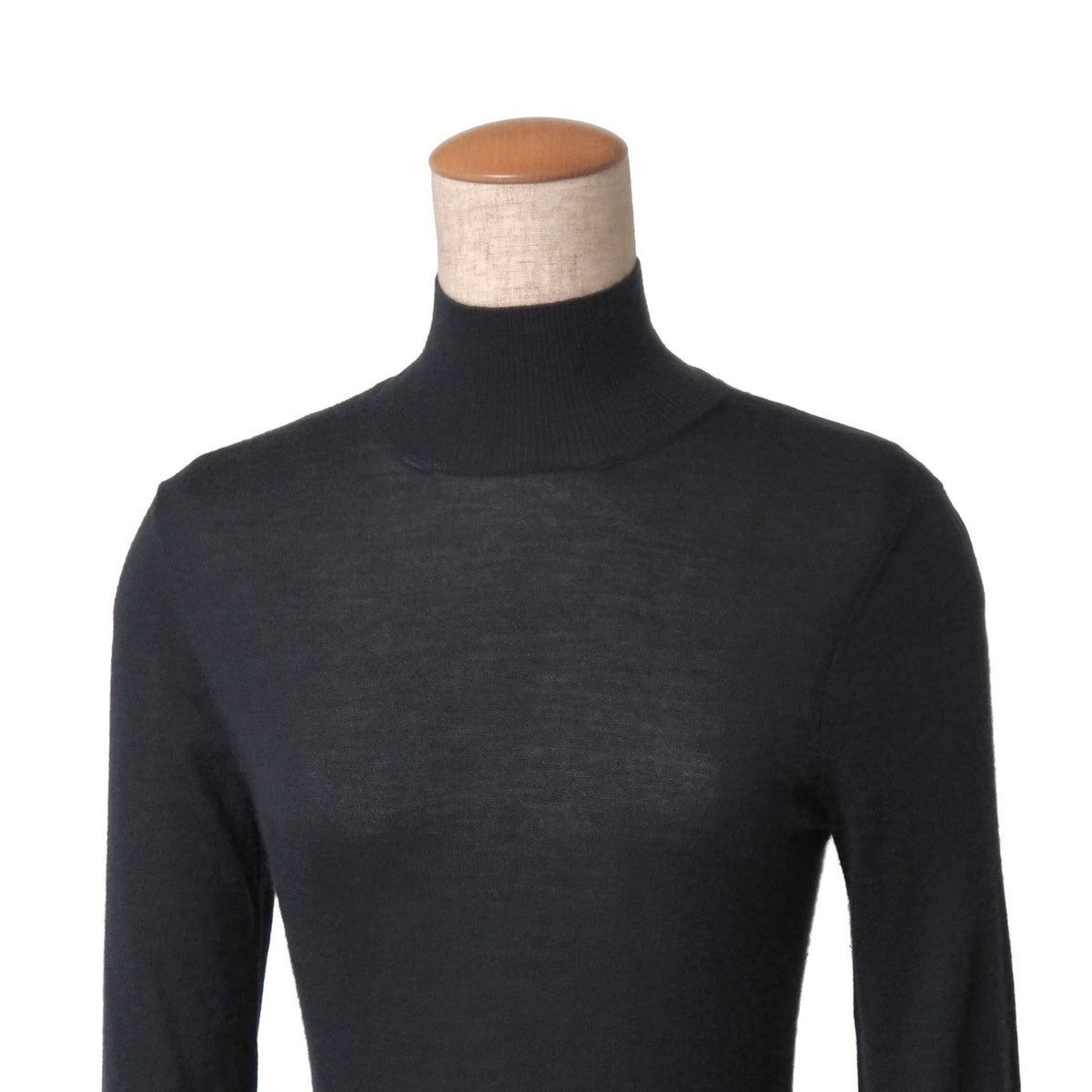 Hermes Knit Total Cashmere Turtle Neck Fitted Sweater RB 34 — view 3