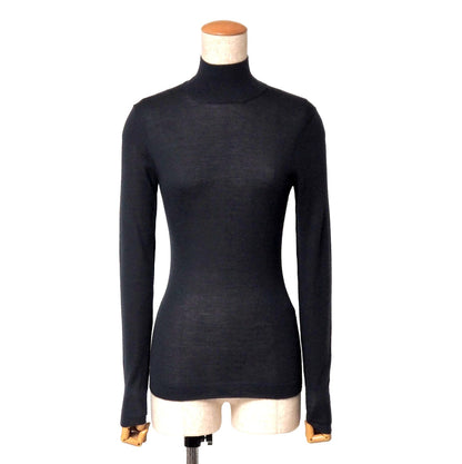 Hermes Knit Total Cashmere Turtle Neck Fitted Sweater RB 34