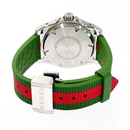 Gucci SS Rubber Dive Automatic Black Watch — view 8