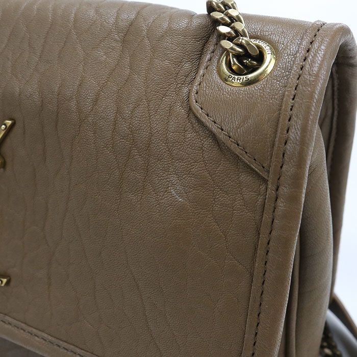 Saint Laurent Chain Niki Shoulder Bag Calfskin — view 7