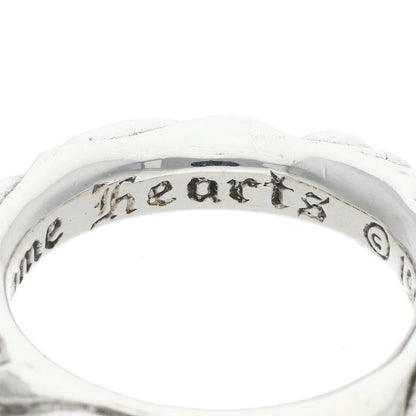 Chrome Hearts Scroll Band Silver Ring — view 4