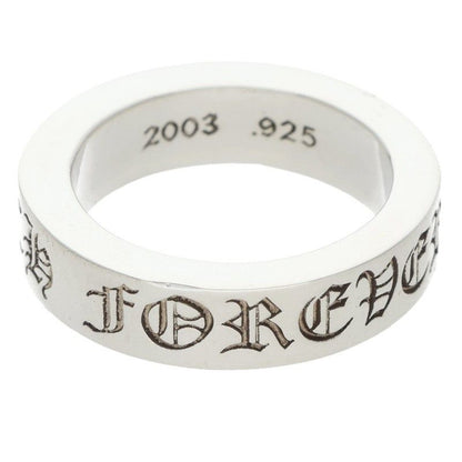 Chrome Hearts Spacer Forever Silver Ring