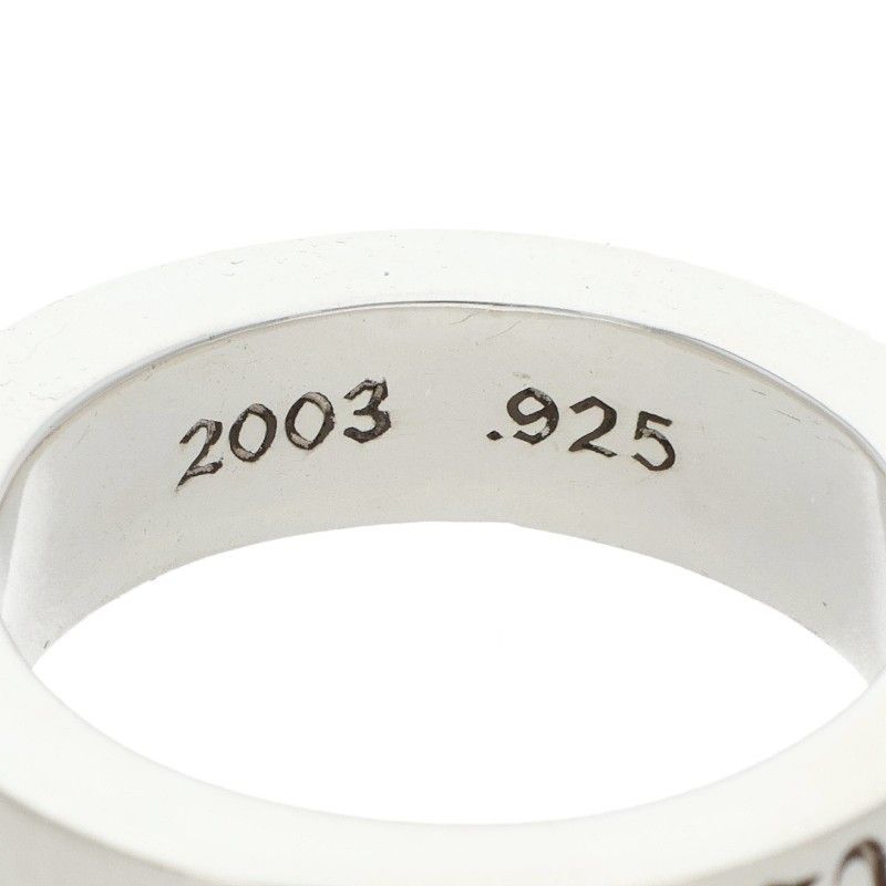 Chrome Hearts Spacer Forever Silver Ring — view 4
