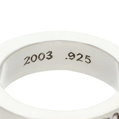 Chrome Hearts Spacer Forever Silver Ring — view 4