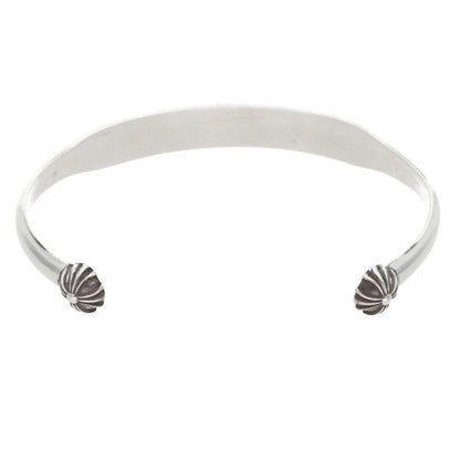 Chrome Hearts Bangle Flat CH Silver Bracelet — view 2