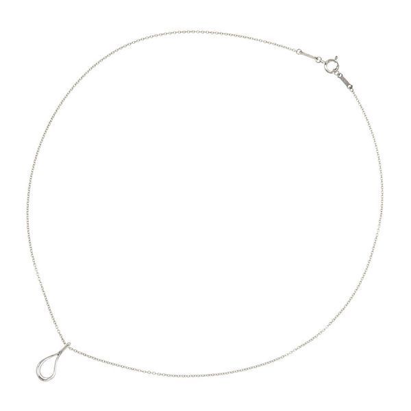 Tiffany & Co Open Teardrop Necklace — view 4