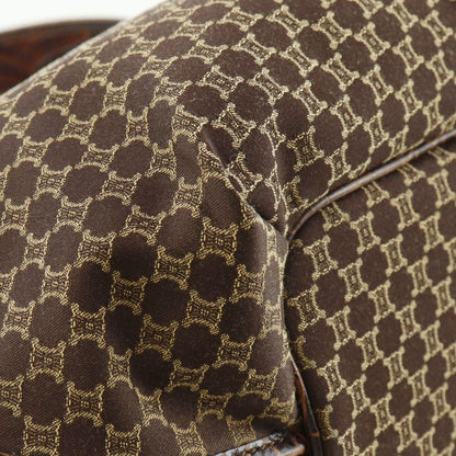 Celine Bittersweet Macadam Nylon Canvas Brown Tote Bag — view 4