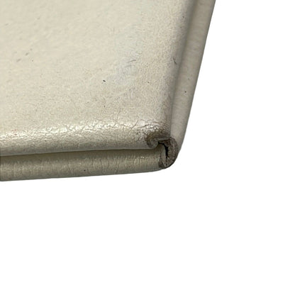 Hermes Card Case Calvi Mushroom Silver — view 8