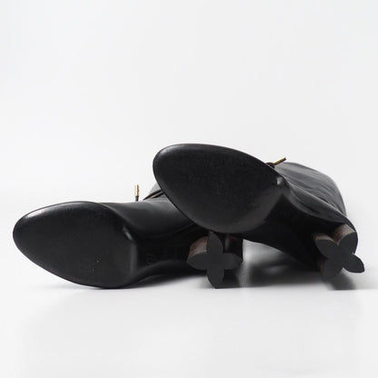 Louis Vuitton Silhouette Line Boots Monogram Heels Long — view 5