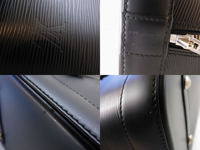 Louis Vuitton Epi Alma GM Noir Black Bag — view 5