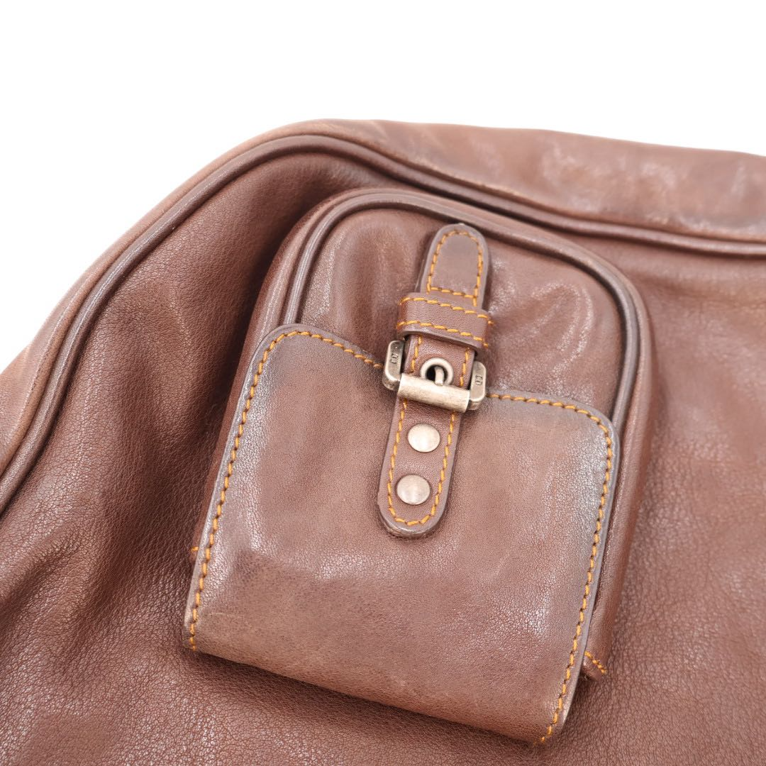 Dior Gaucho Saddle Bag Leather — view 8
