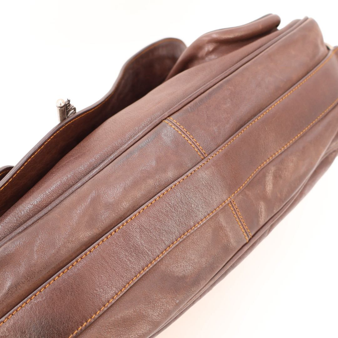Dior Gaucho Saddle Bag Leather — view 7