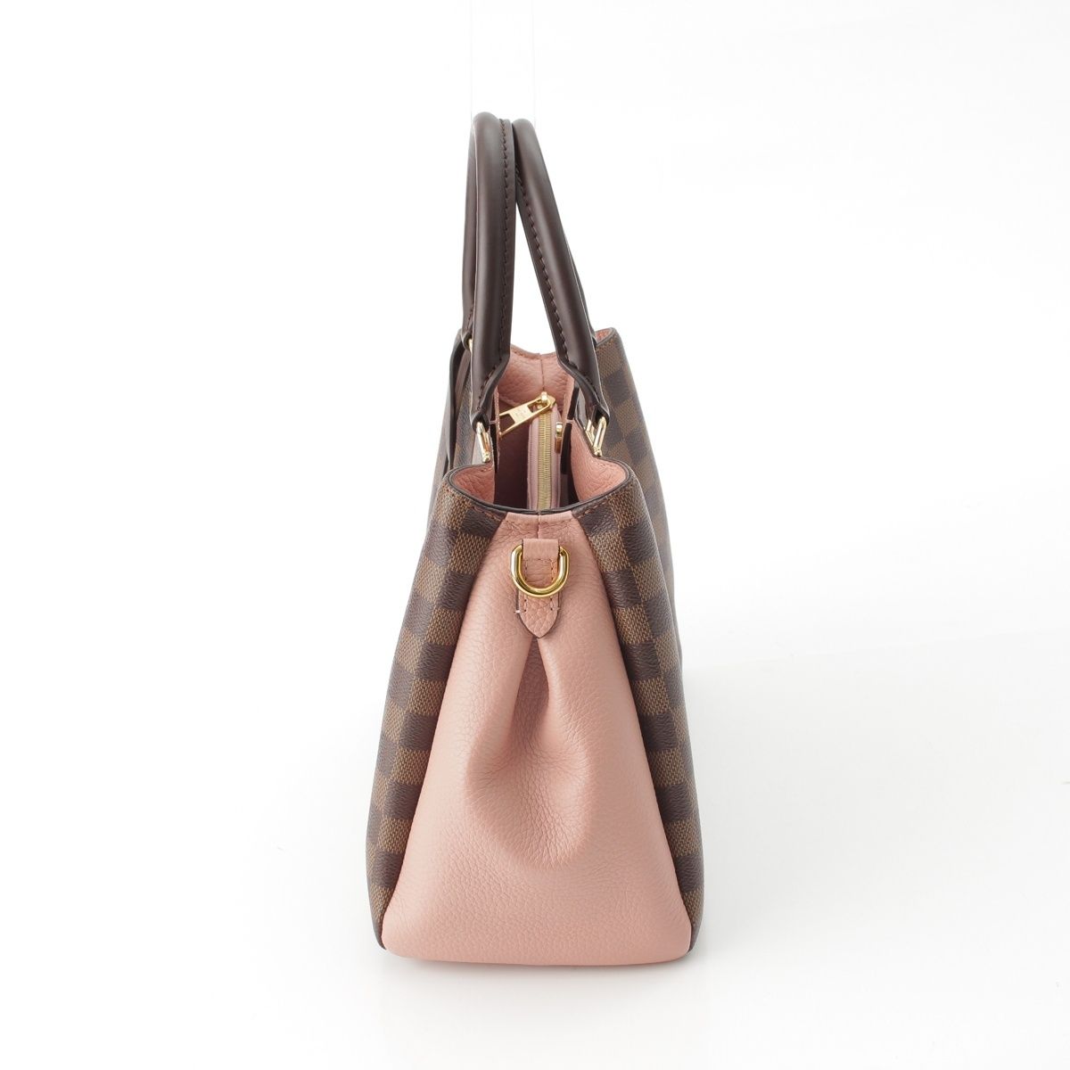Louis Vuitton Damier Brittany Taurillon Leather 2-Way Handbag Brown Pink — view 3