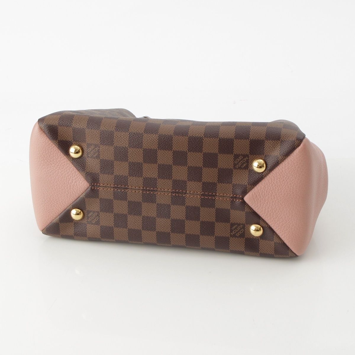 Louis Vuitton Damier Brittany Taurillon Leather 2-Way Handbag Brown Pink — view 5