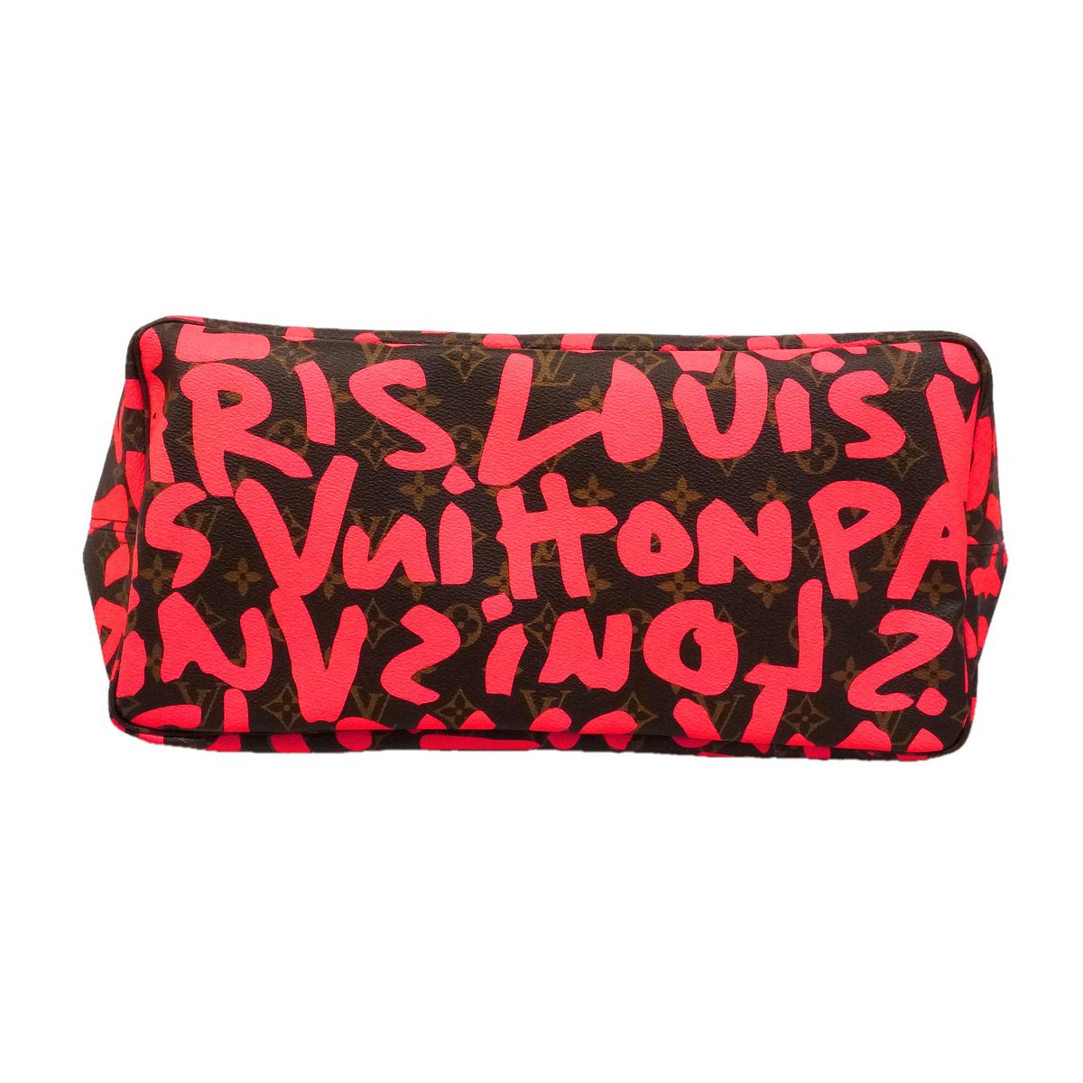 Louis Vuitton Tote Bag Monogram Graffiti Neverfull GM Fuchsia — view 3