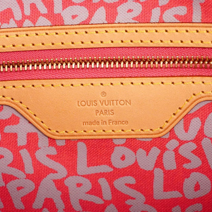 Louis Vuitton Tote Bag Monogram Graffiti Neverfull GM Fuchsia — view 5