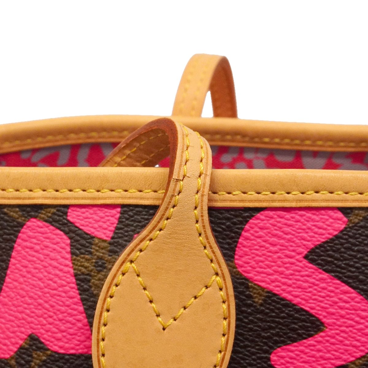 Louis Vuitton Tote Bag Monogram Graffiti Neverfull GM Fuchsia — view 7