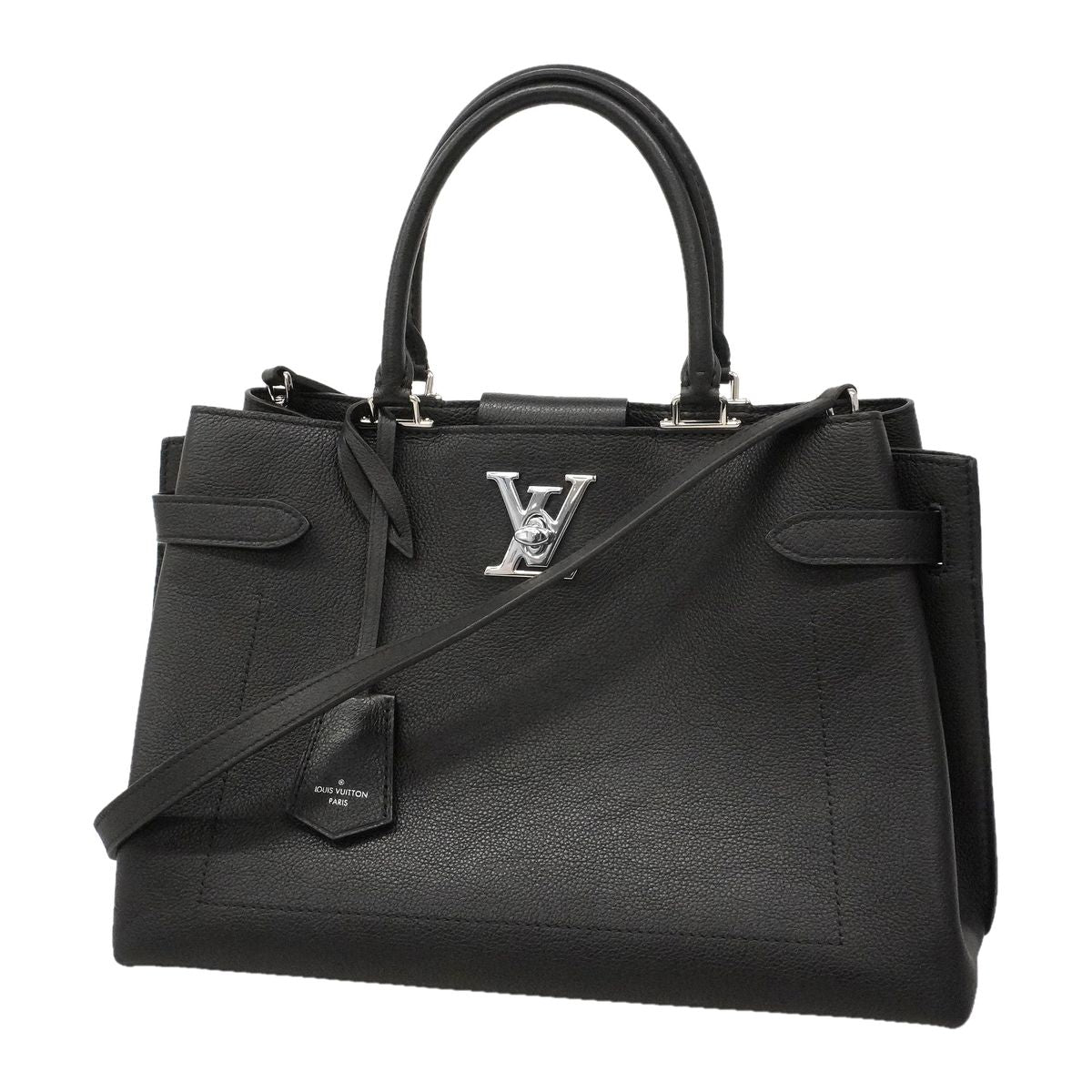 Louis Vuitton Handbag Lockme Day Noir 2-Way Bag