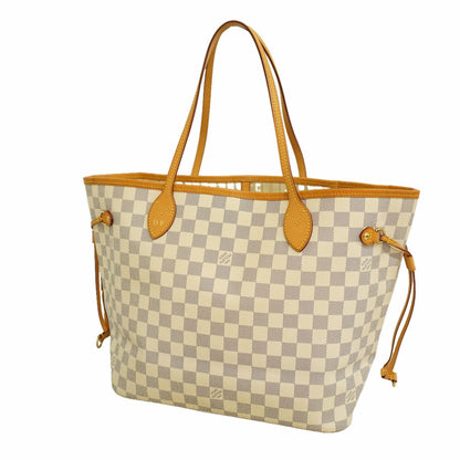 Louis Vuitton Tote Bag Damier Azur Neverfull MM White
