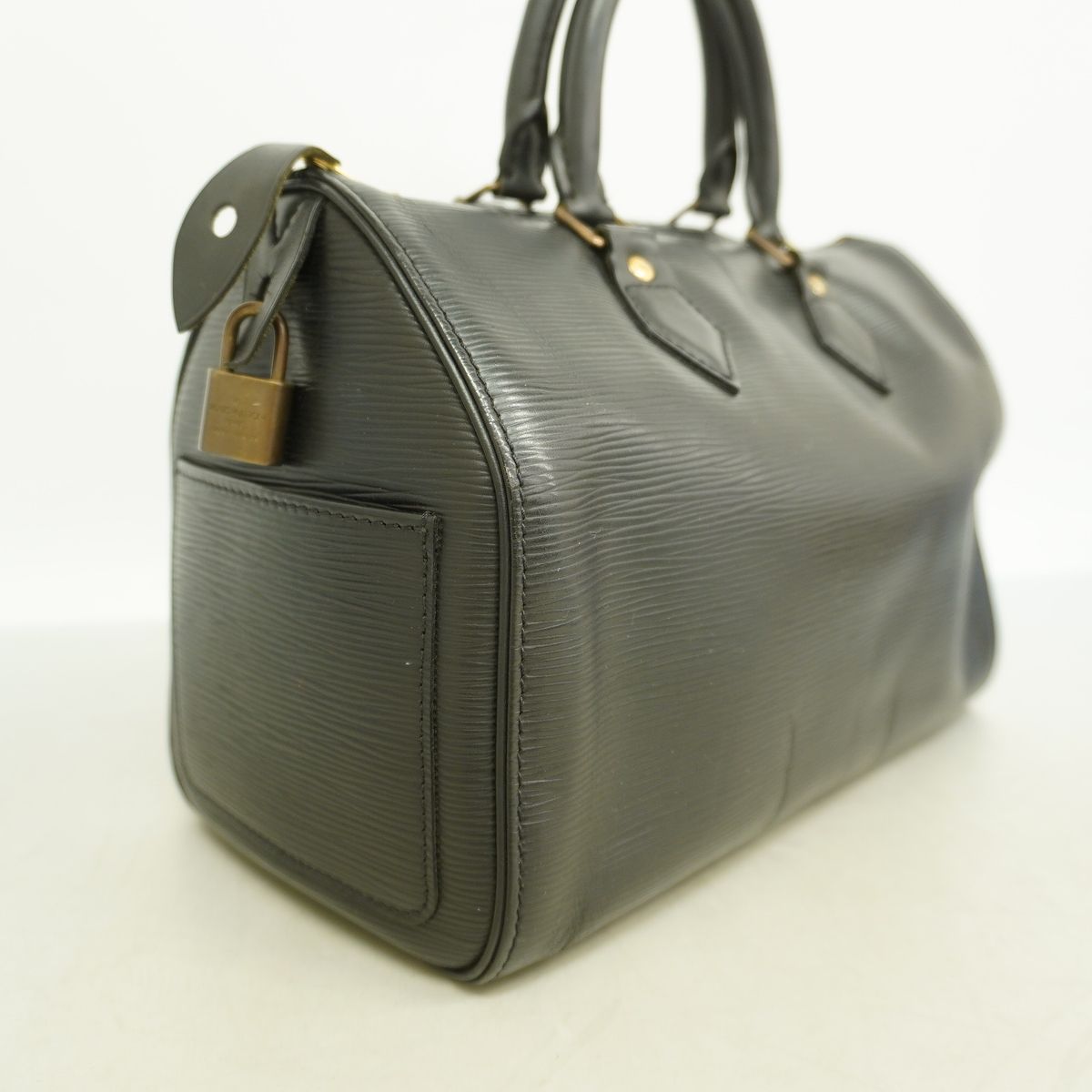 Louis Vuitton Handbag Epi Speedy 25 Noir — view 2