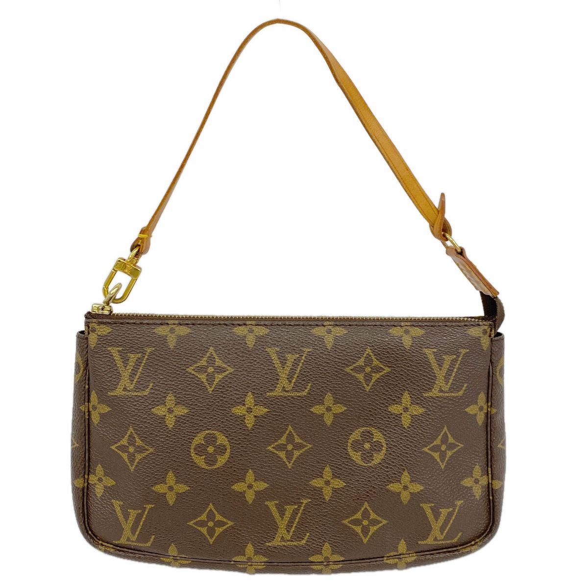 Louis Vuitton Pouch Monogram Pochette Accessoires Brown