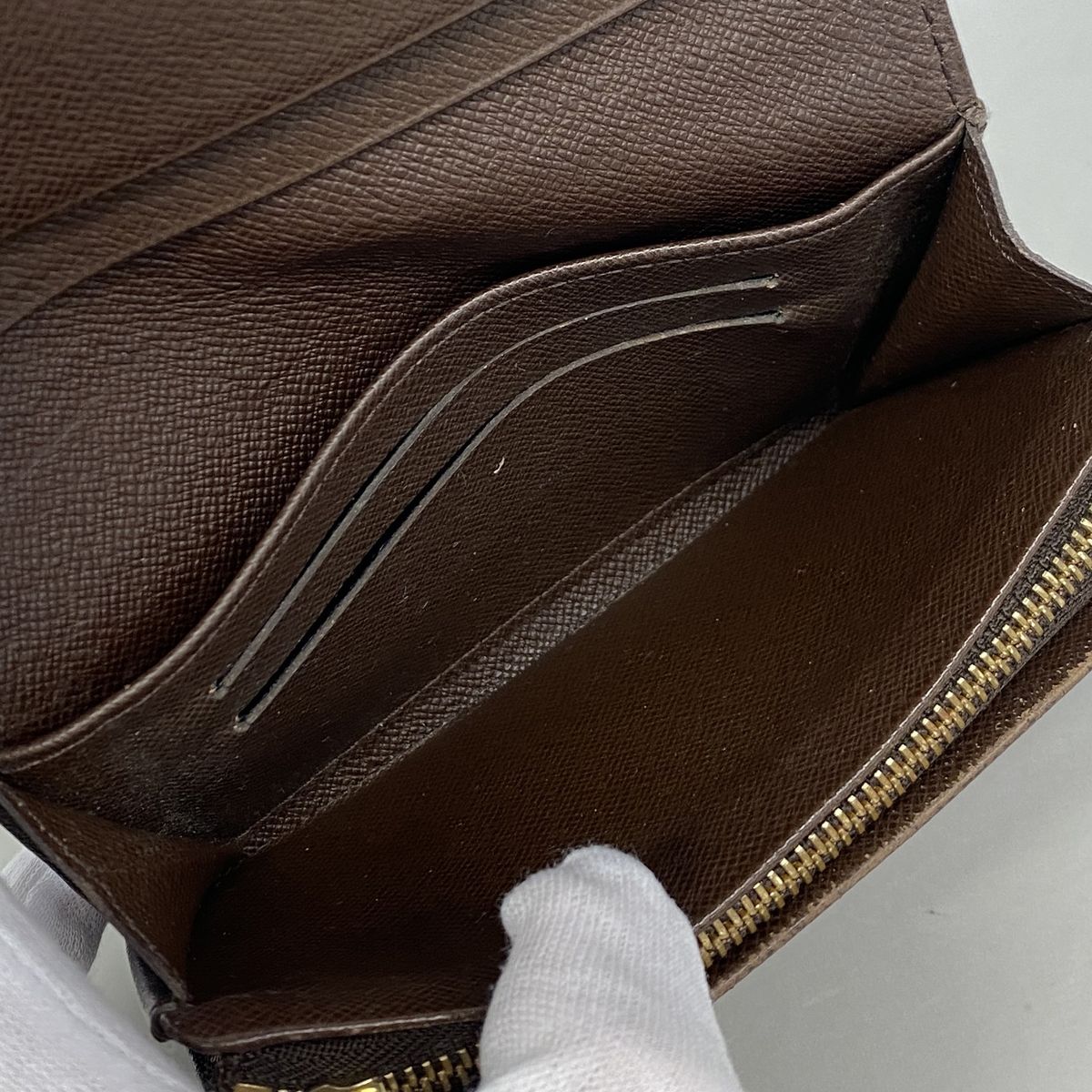 Louis Vuitton Wallet Damier Portefeuille Tresor Ebene — view 3