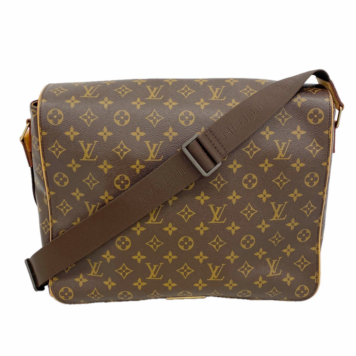 Louis Vuitton Shoulder Bag Monogram Abbesses Brown