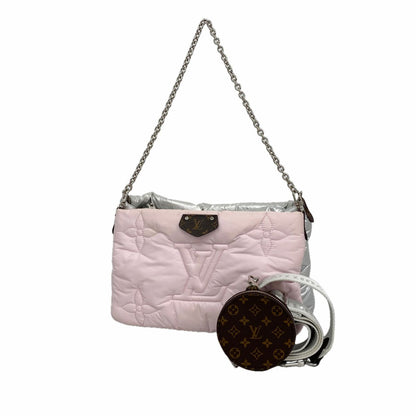 Louis Vuitton Shoulder Bag LV Pillow Maxi Multi Pochette Accessoires Silver