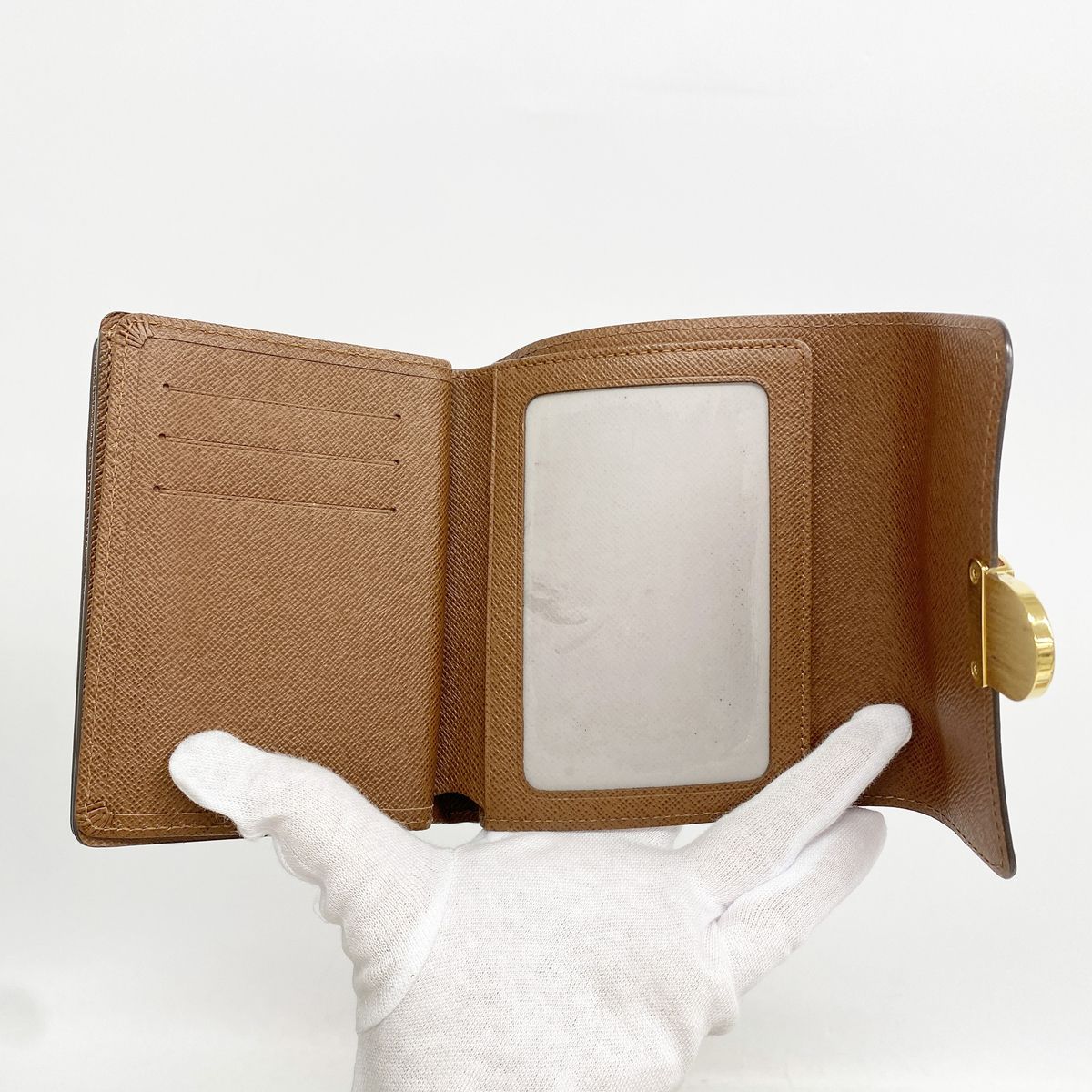 Louis Vuitton Trifold Wallet Monogram Portefeuille Joy Brown — view 3