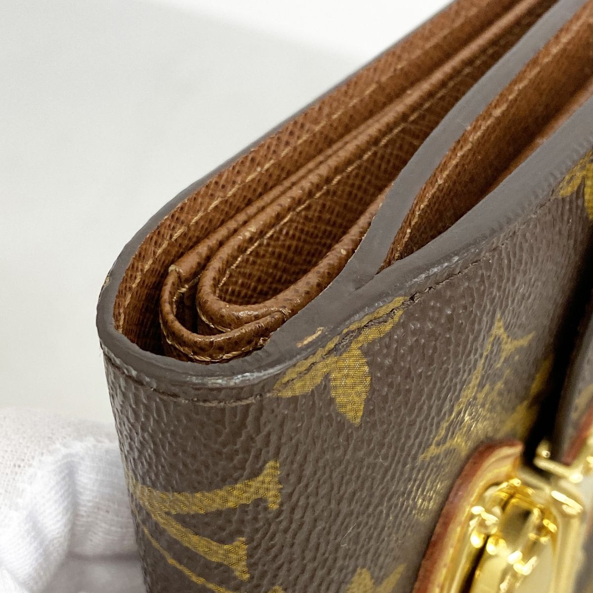 Louis Vuitton Trifold Wallet Monogram Portefeuille Joy Brown — view 5