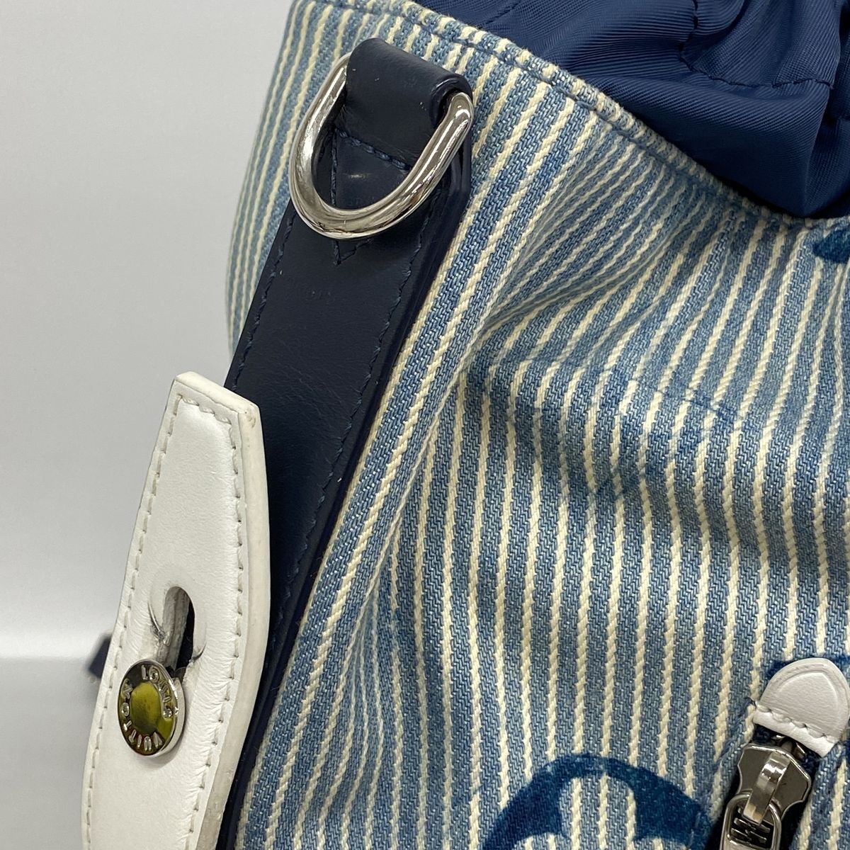 Louis Vuitton Shoulder Bag Monogram Water Color Sac Marant Blue — view 7