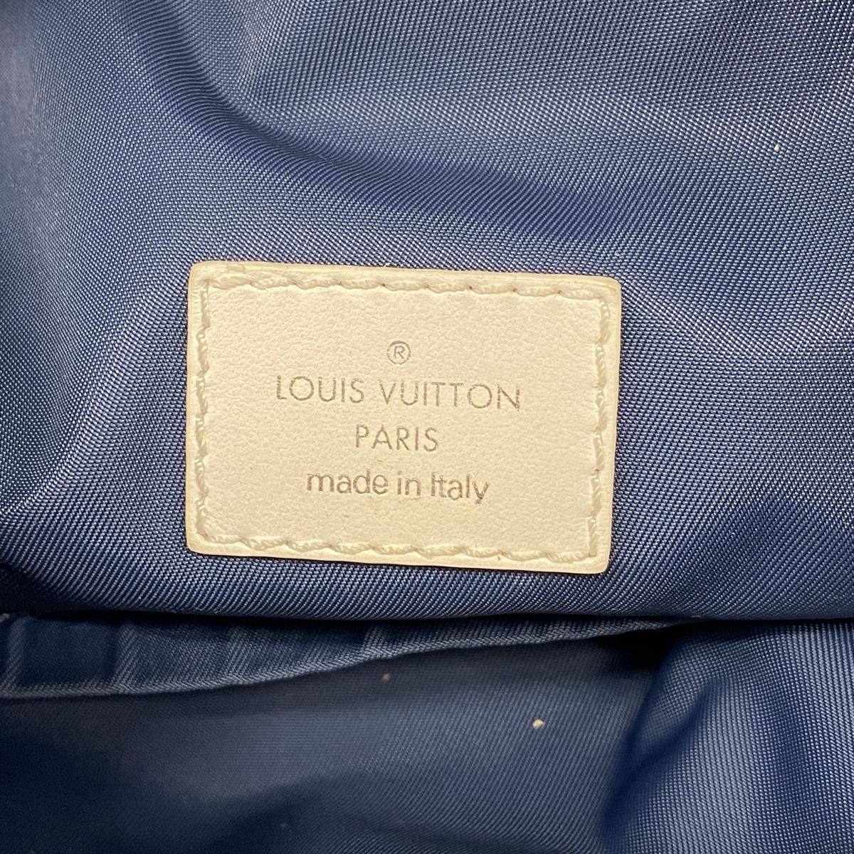 Louis Vuitton Shoulder Bag Monogram Water Color Sac Marant Blue — view 5