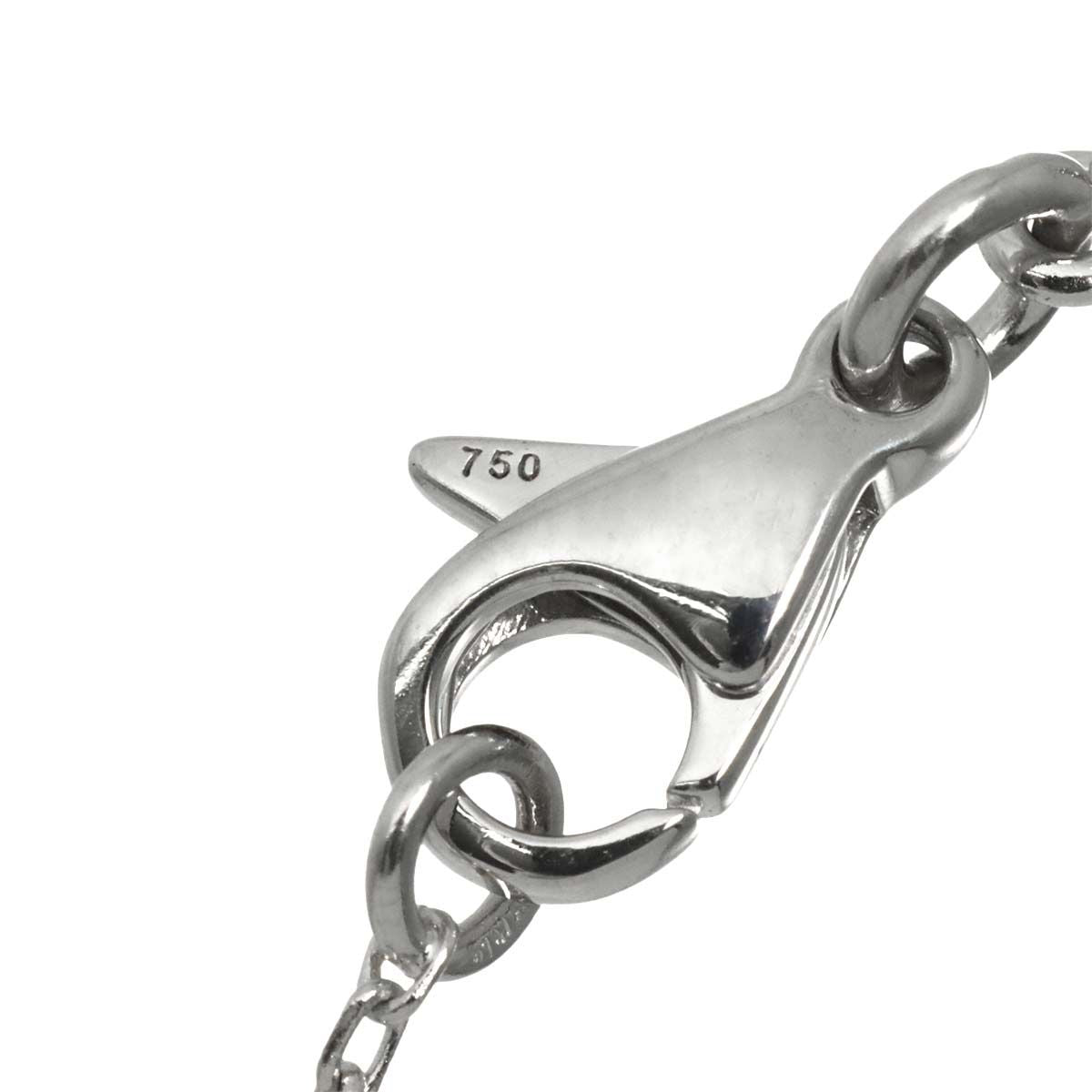 Chanel Comet Diamond Necklace Small SM 18K White Gold Star — view 5