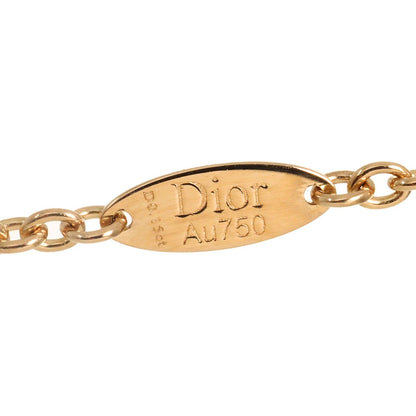 Dior Medallion Onyx Diamond Necklace 18K Pink Gold — view 5