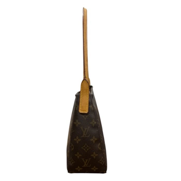Louis Vuitton Monogram Brown Gold Leather Shoulder Bag — view 4