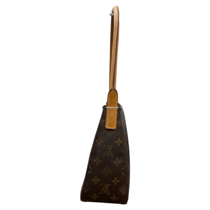 Louis Vuitton Monogram Brown Gold Leather Shoulder Bag — view 3