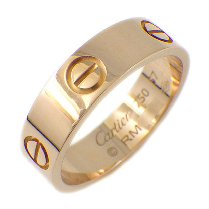 Cartier Ring Love Classic Model MM 18K Pink Gold