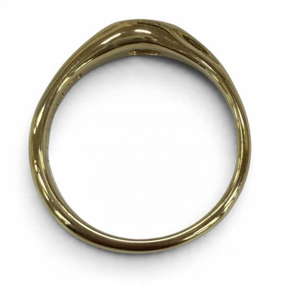 Tiffany & Co Vintage 18K Pear Shape Sapphire Ring — view 5
