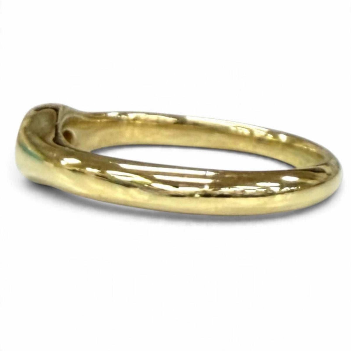 Tiffany & Co Vintage 18K Pear Shape Sapphire Ring — view 3