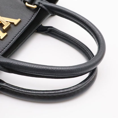 Louis Vuitton Lockme Lock & Go 2-Way Shoulder Bag Black — view 6
