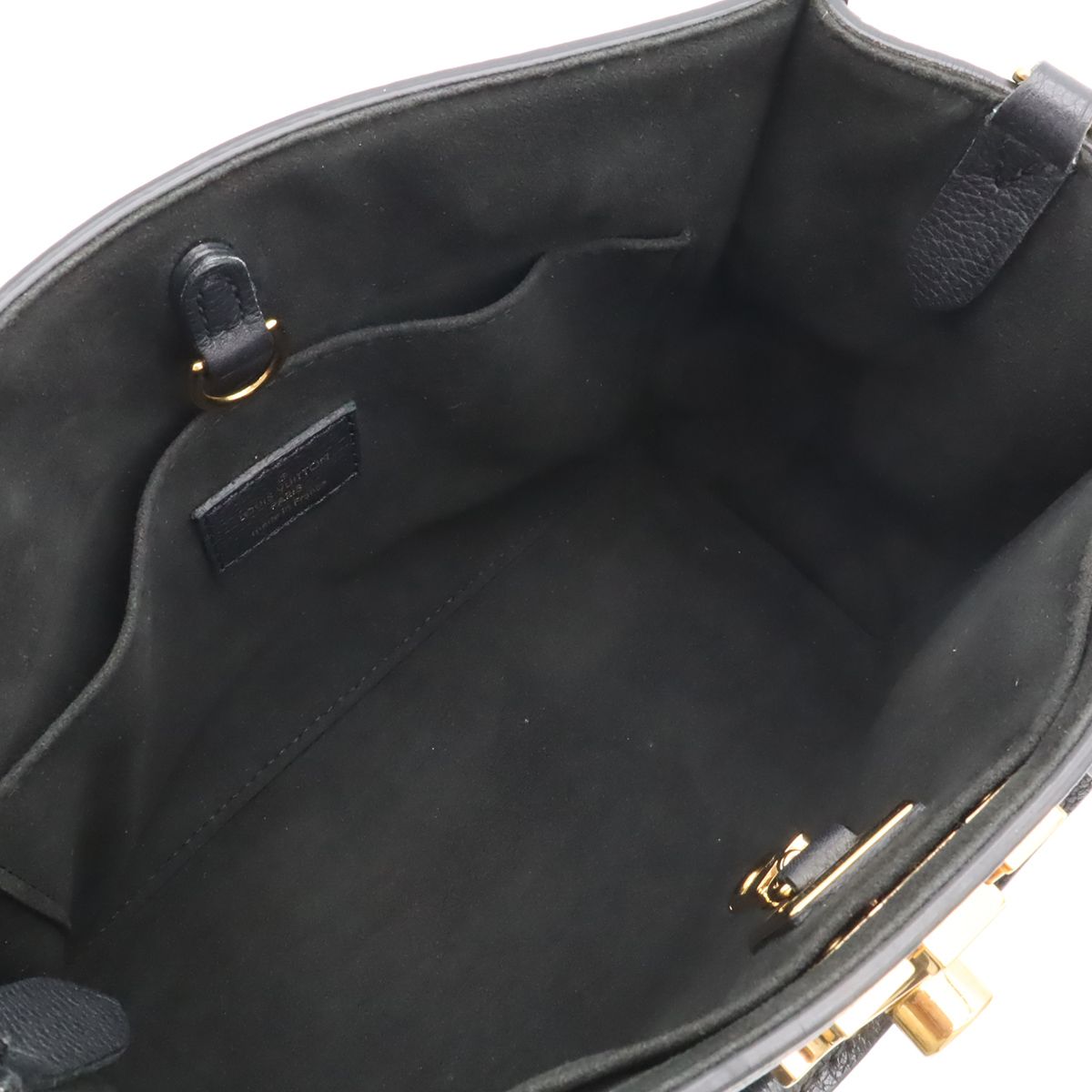 Louis Vuitton Lockme Lock & Go 2-Way Shoulder Bag Black — view 7