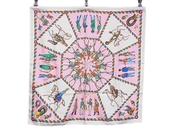 Hermes Scarf Carre 90 L'armee Imperiale Russe Russian Military Museum Ivory