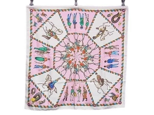 Hermes Scarf Carre 90 L'armee Imperiale Russe Russian Military Museum Ivory