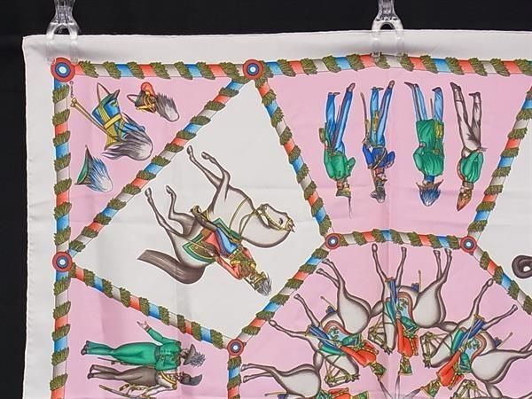Hermes Scarf Carre 90 L'armee Imperiale Russe Russian Military Museum Ivory — view 2