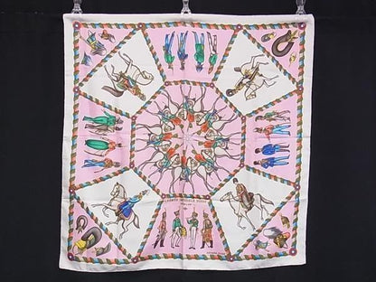 Hermes Scarf Carre 90 L'armee Imperiale Russe Russian Military Museum Ivory — view 8