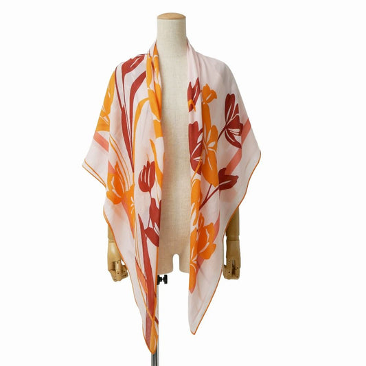 Loro Piana Shawl Large All Wool Floral Scarf
